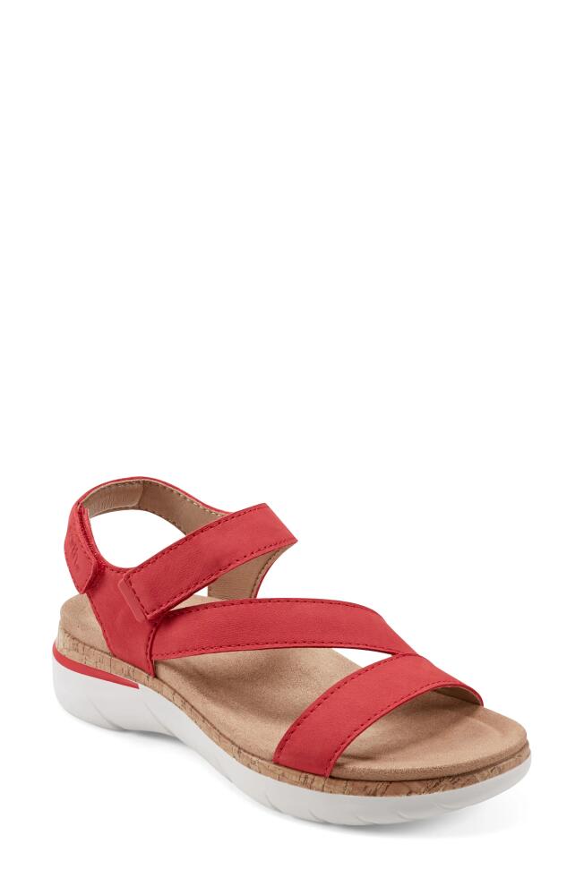 Earth Roni Ankle Strap Sandal in Medium Red Cover