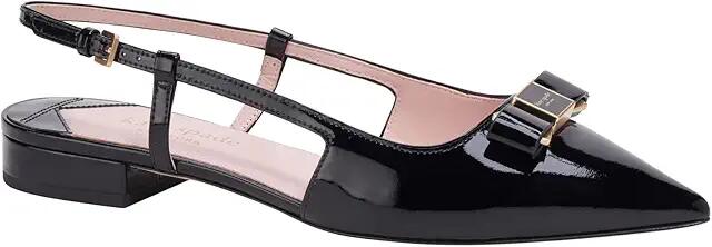 Kate Spade New York Bowdie Flats (Black) Women's Flat Shoes Cover