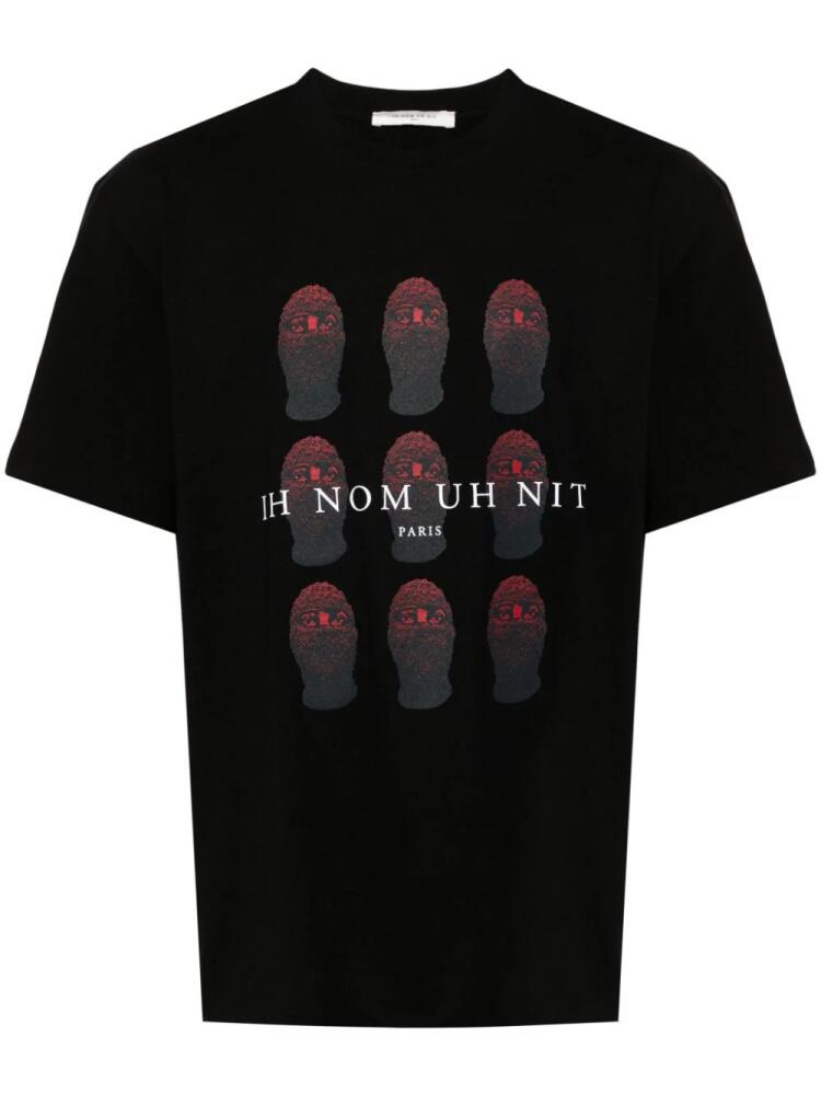 Ih Nom Uh Nit red-masks T-shirt - Black Cover