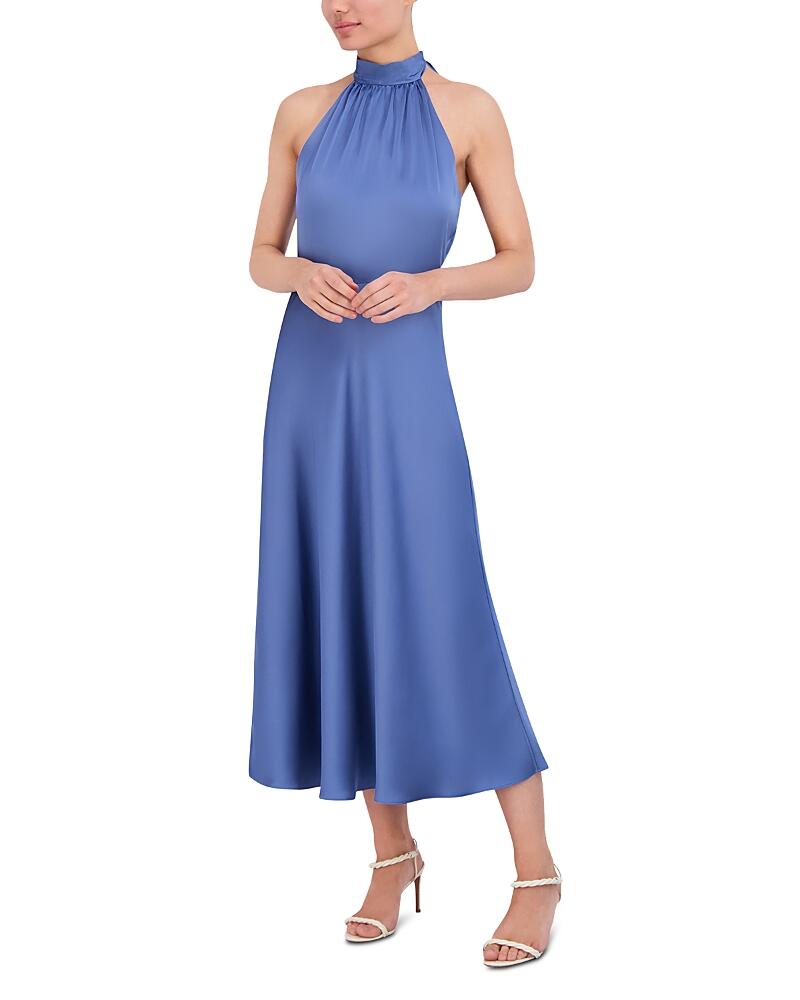 Bcbgmaxazria Halter Cocktail Dress Cover