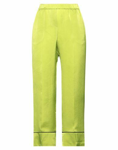 N°21 Woman Pants Acid green Cupro Cover