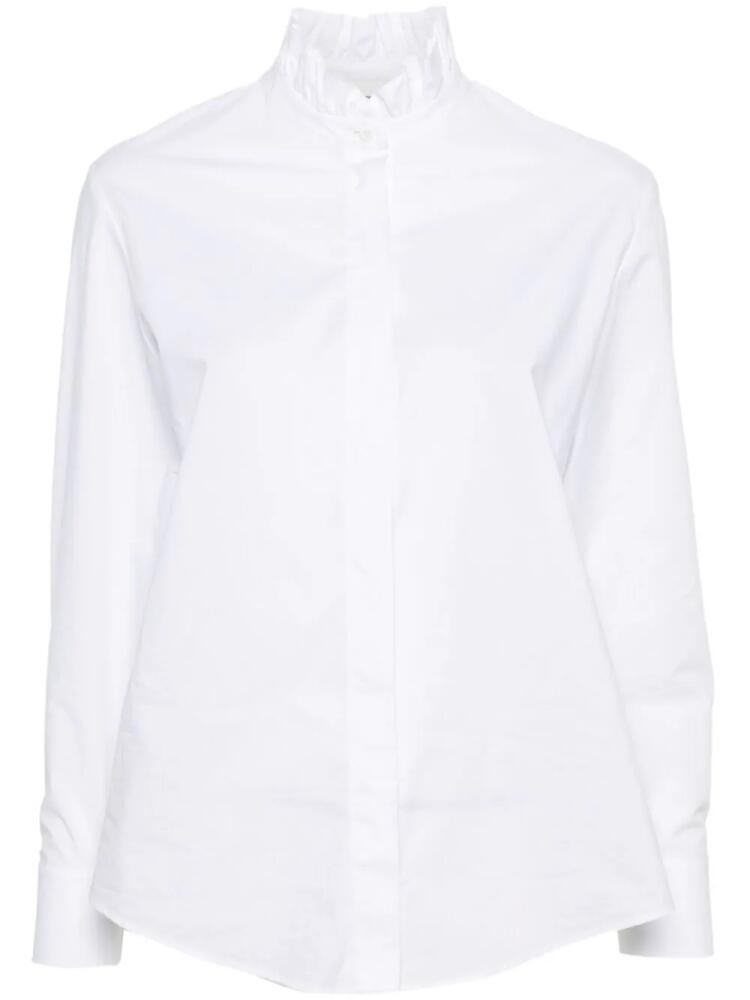 Claudie Pierlot ruffled-collar shirt - White Cover