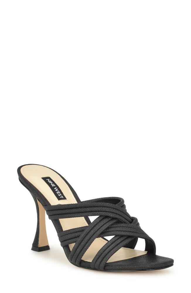 Nine West Tracee Slide Sandal in Black Cover