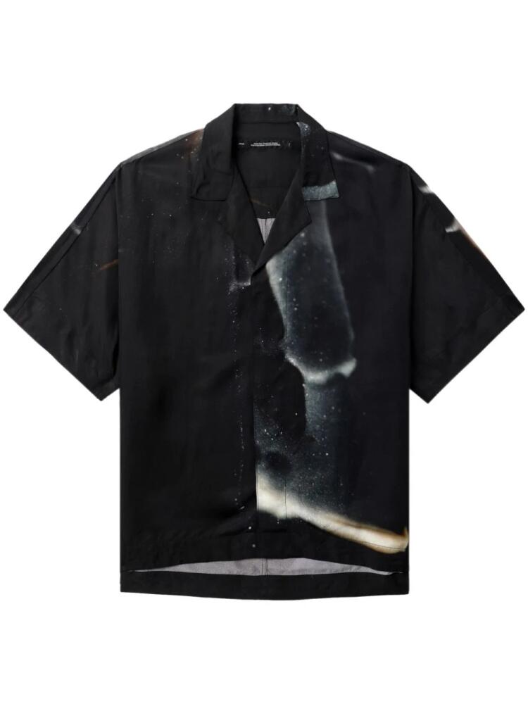 Julius tie-dye print shirt - Black Cover