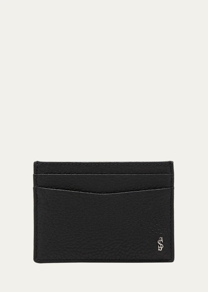 Serapian Men's Cachemire Leather Card Case Cover