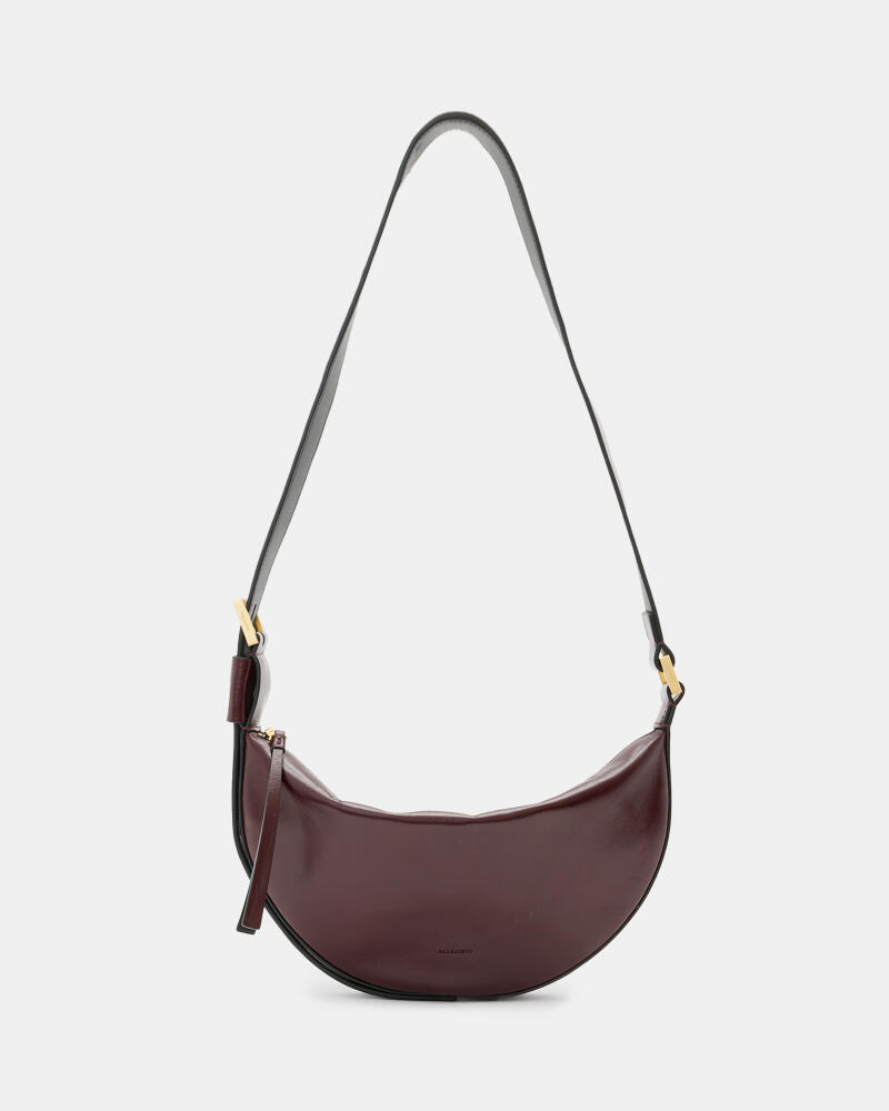 AllSaints Half Moon Leather Crossbody Bag Cover