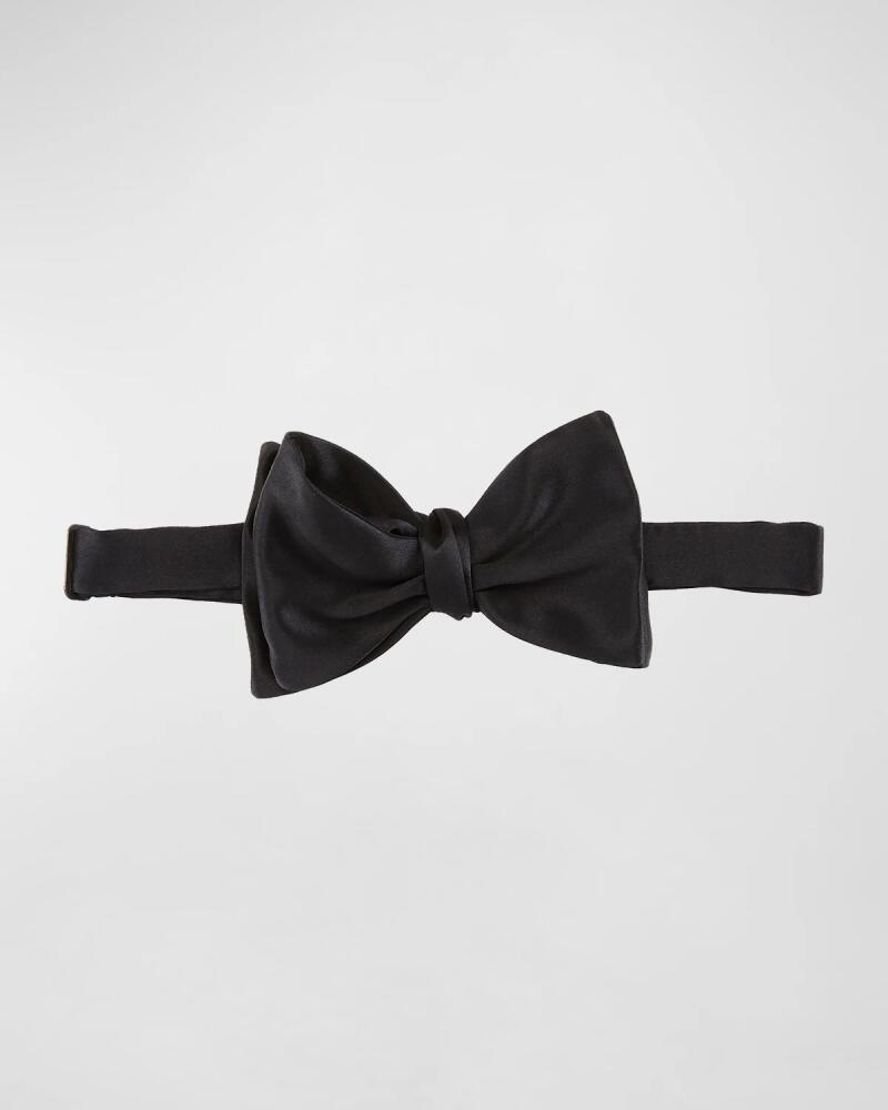 Stefano Ricci Self-Tie Satin Bow Tie Cover