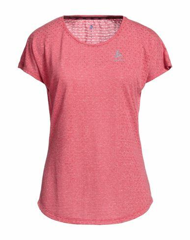 Odlo Woman T-shirt Coral Polyester, Linen Cover