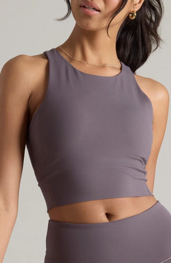 Rhone Revive Longline Bra in Grey Lilac Cover