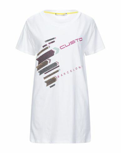 Custo Barcelona Woman T-shirt White Cotton Cover