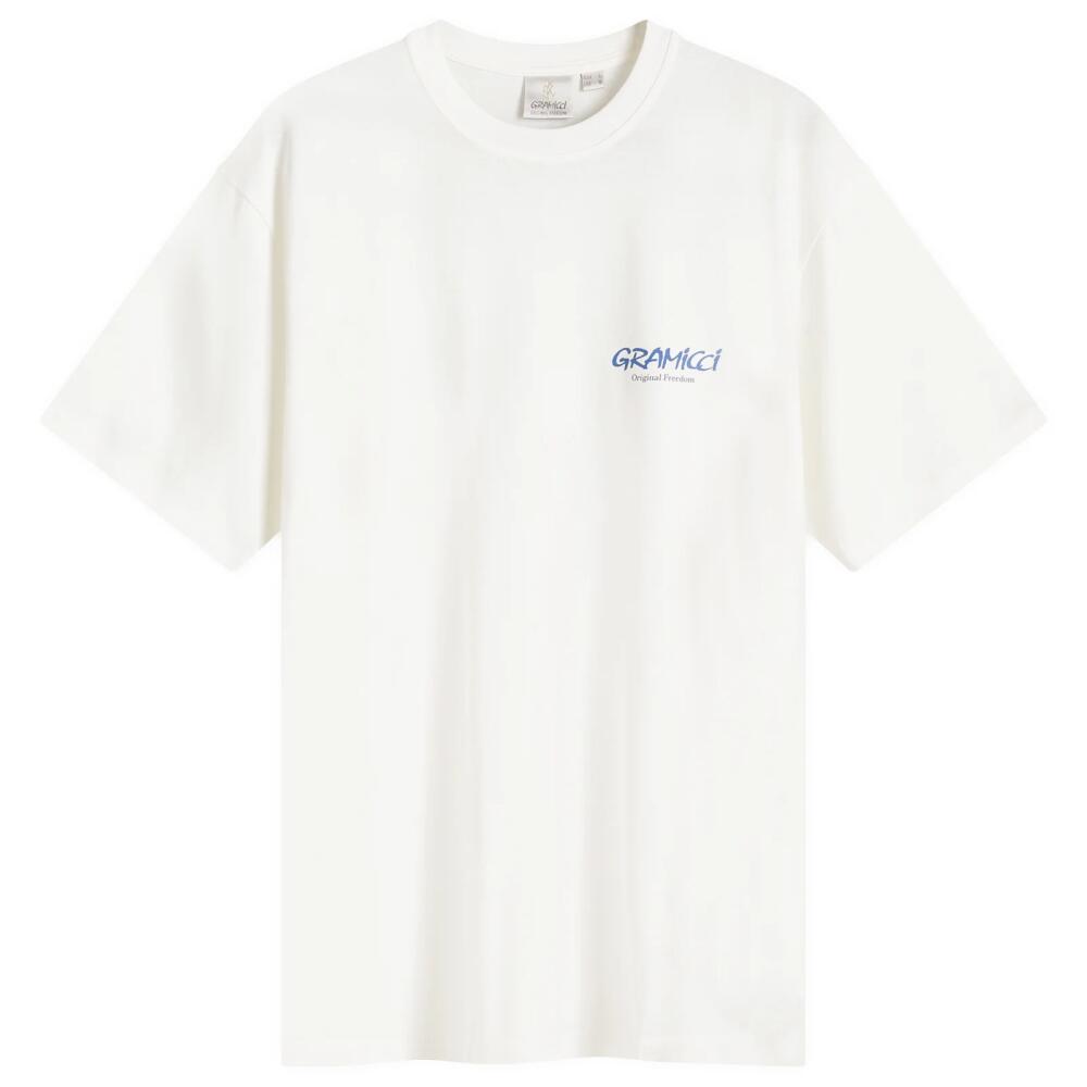 Gramicci Men's Original Freedom T-Shirt in White Cover