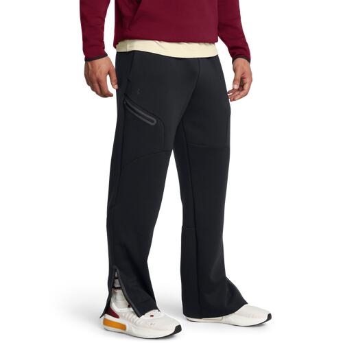 Under Armour Mens Under Armour Unstoppable Fleece Pants - Mens Black/Black L Cover