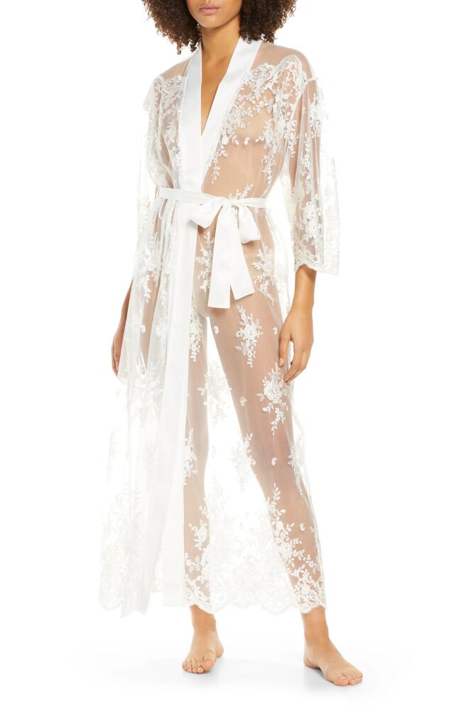 Rya Collection Darling Sheer Lace Robe in Ivory Cover