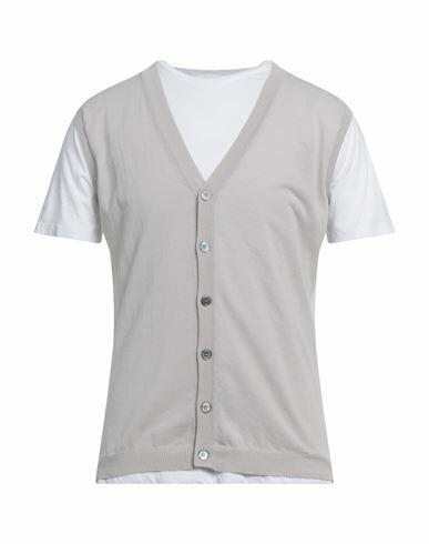 Daniele Fiesoli Man T-shirt Dove grey Cotton Cover