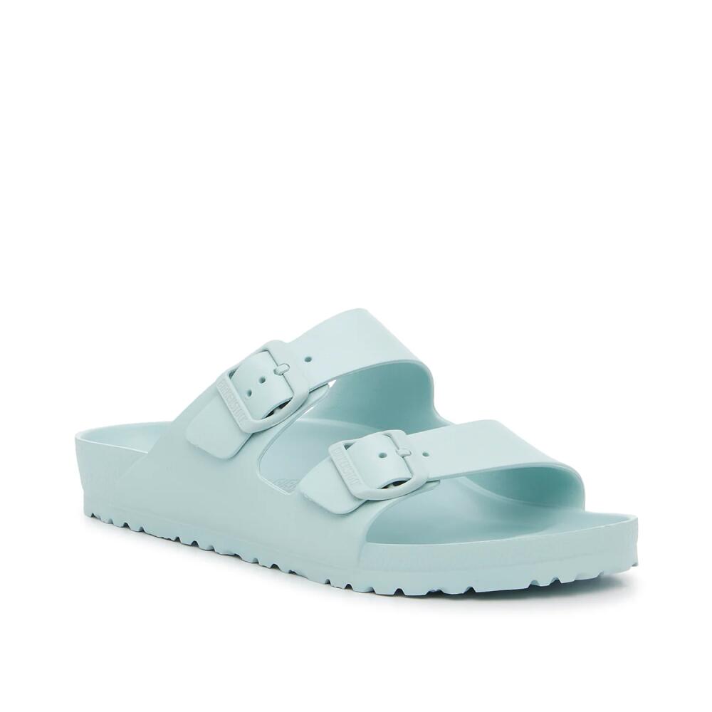 Birkenstock Arizona Essentials EVA Slide Sandal | Men's | Aqua Blue Cover