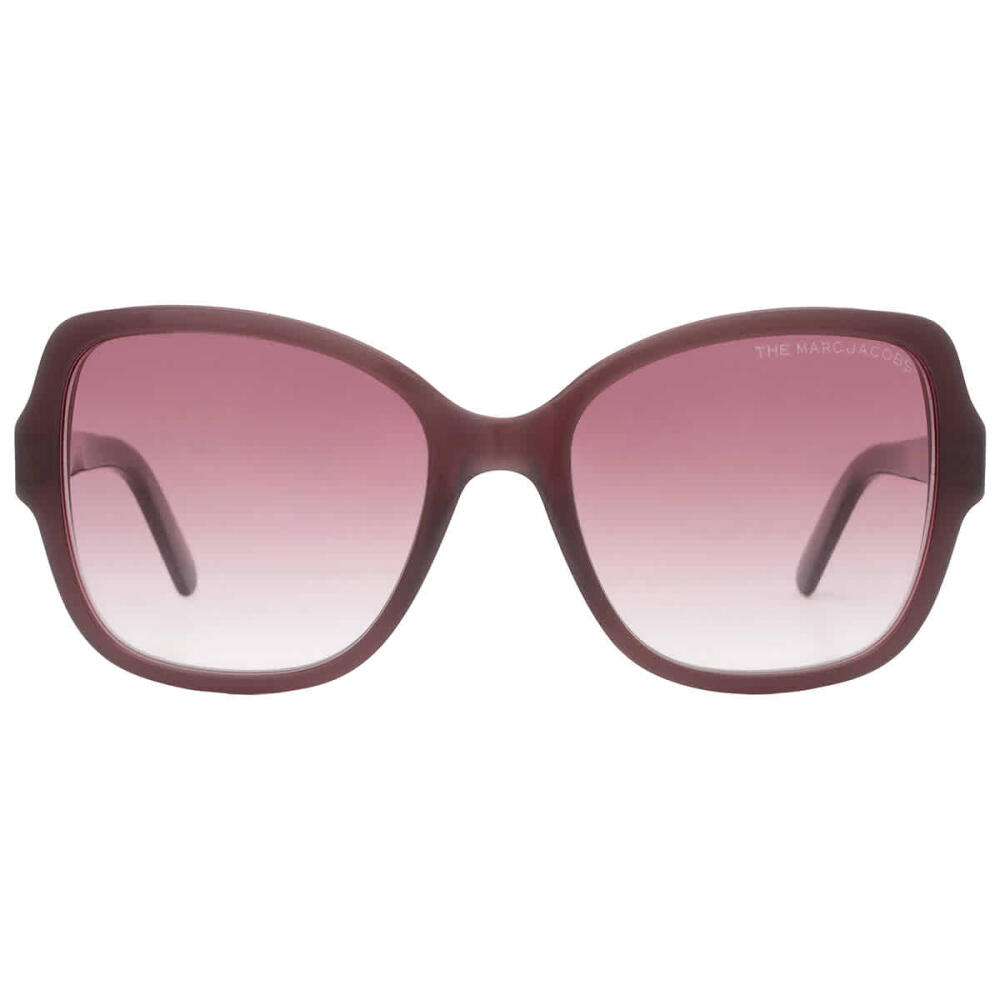 Marc Jacobs Burgundy Shaded Butterfly Ladies Sunglasses Cover