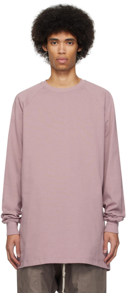 Rick Owens Pink Crewneck Sweatshirt Cover