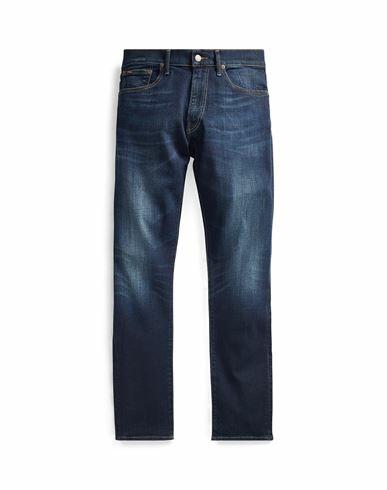 Polo Ralph Lauren Sullivan Slim Stretch Jean Man Jeans Blue Cotton, Recycled cotton, Elastane Cover