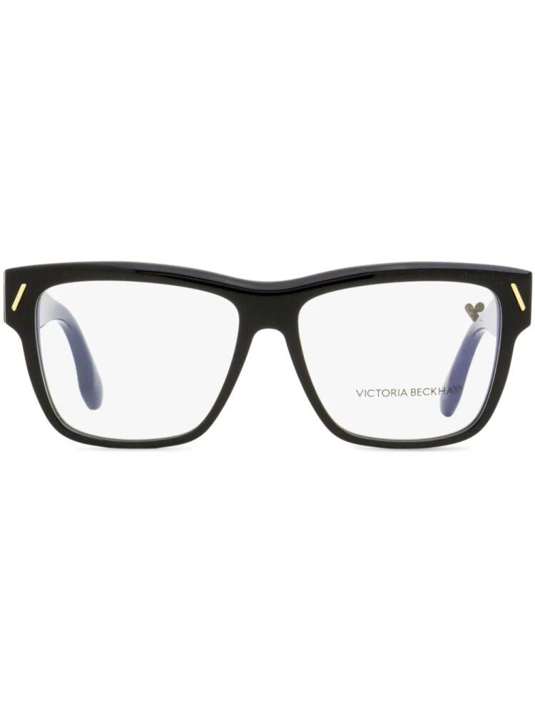 Victoria Beckham Eyewear square-frame glasses - Black Cover