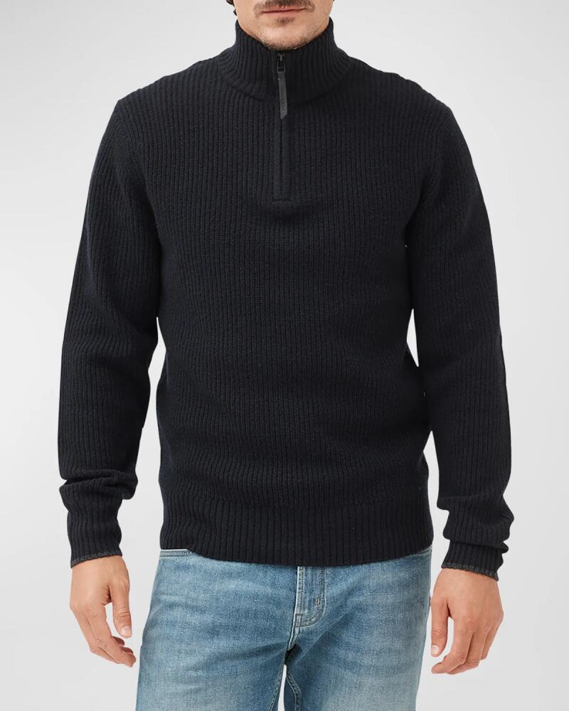 Rodd & Gunn Men's Robbies Road Quarter-Zip Sweater Cover