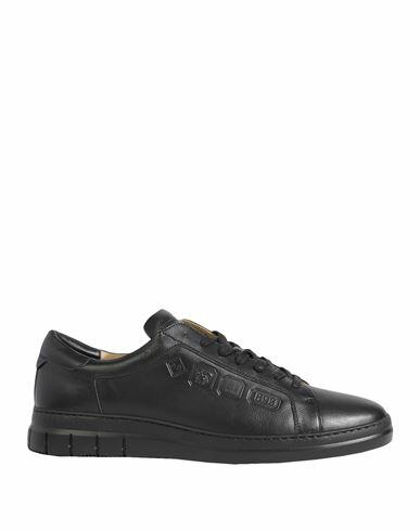 Dunhill Man Sneakers Black Soft Leather Cover