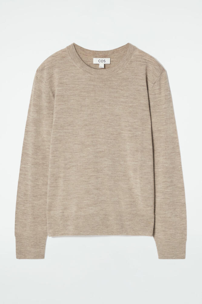 COS MERINO WOOL CREW-NECK SWEATER Cover