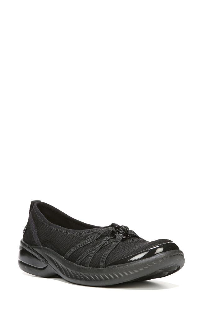 BZees Niche Slip On Flat in Black Cover