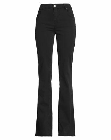 Love Moschino Woman Pants Black Cotton, Lyocell, Elastane Cover