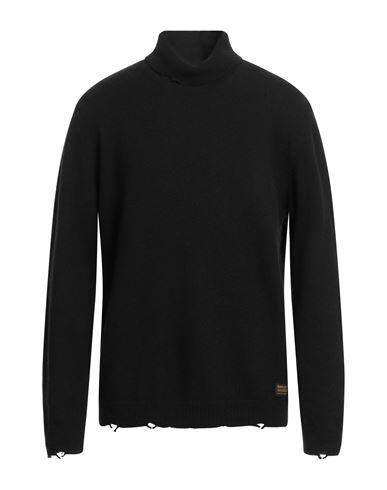 Replay Man Turtleneck Black Wool, Viscose, Polyamide Cover