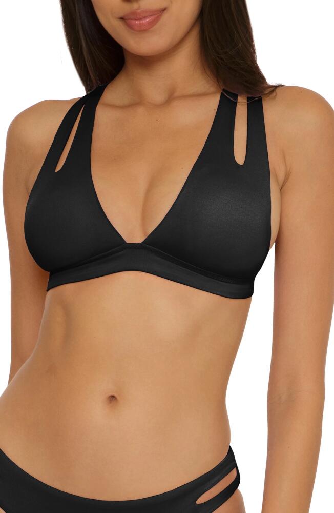 Becca Color Code Bikini Top in Black Cover