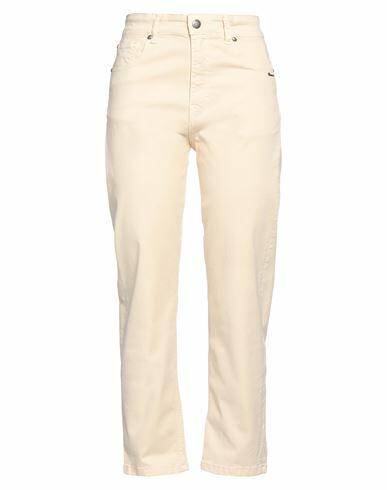 Berna Woman Pants Beige Cotton, Elastane Cover