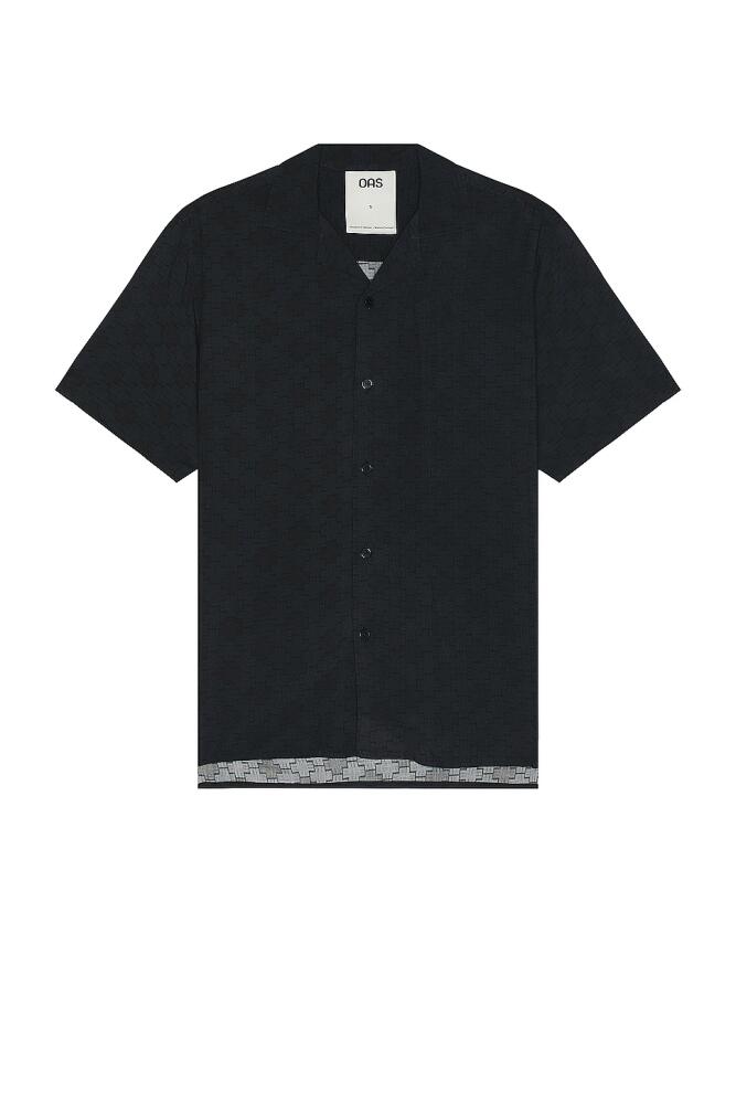 OAS San Sebastian Viscose Shirt in Black Cover