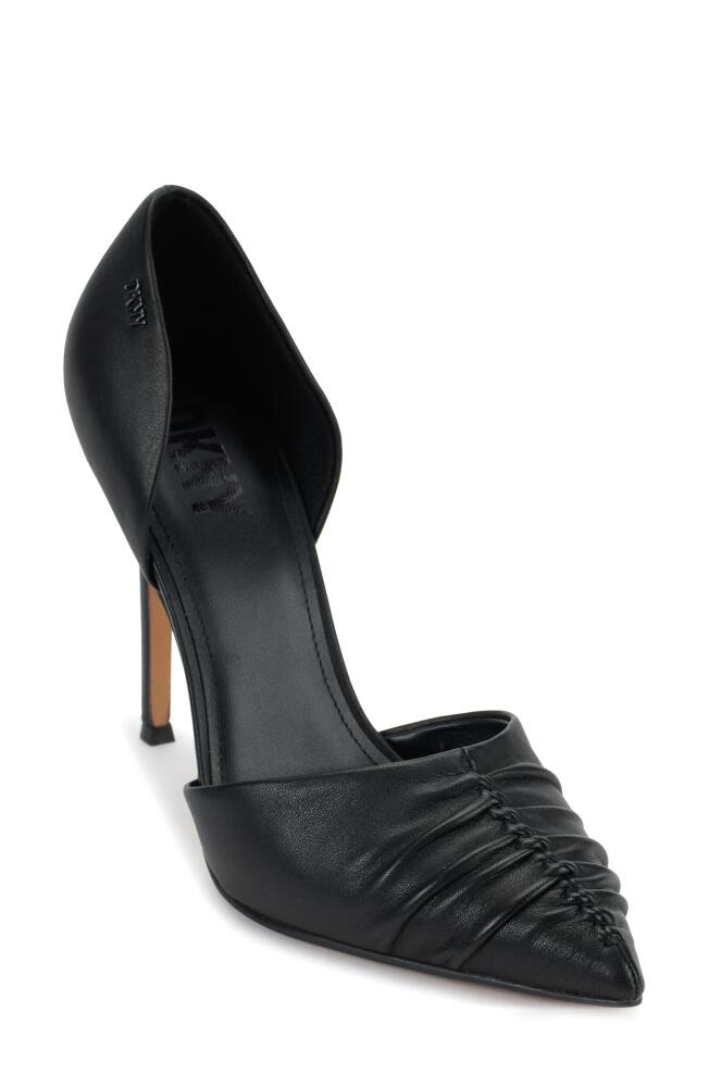 DKNY Maita d'Orsay Pump in Black Cover