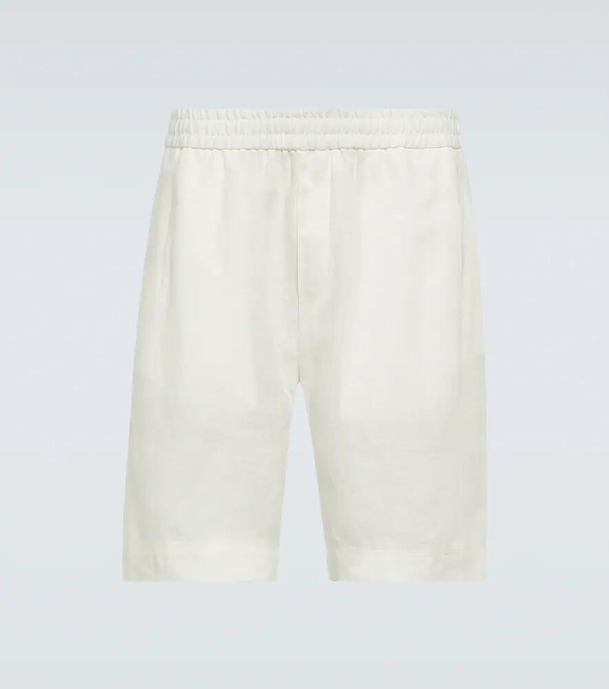 Sunspel Linen shorts Cover