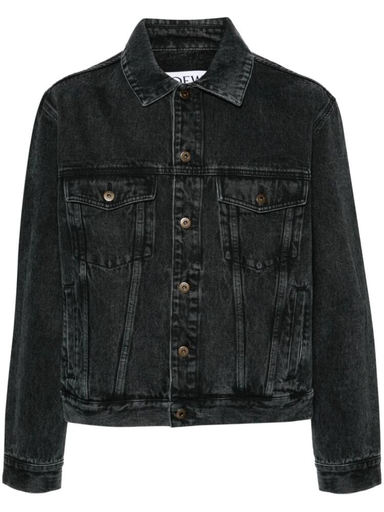 LOEWE Anagram denim jacket - Black Cover