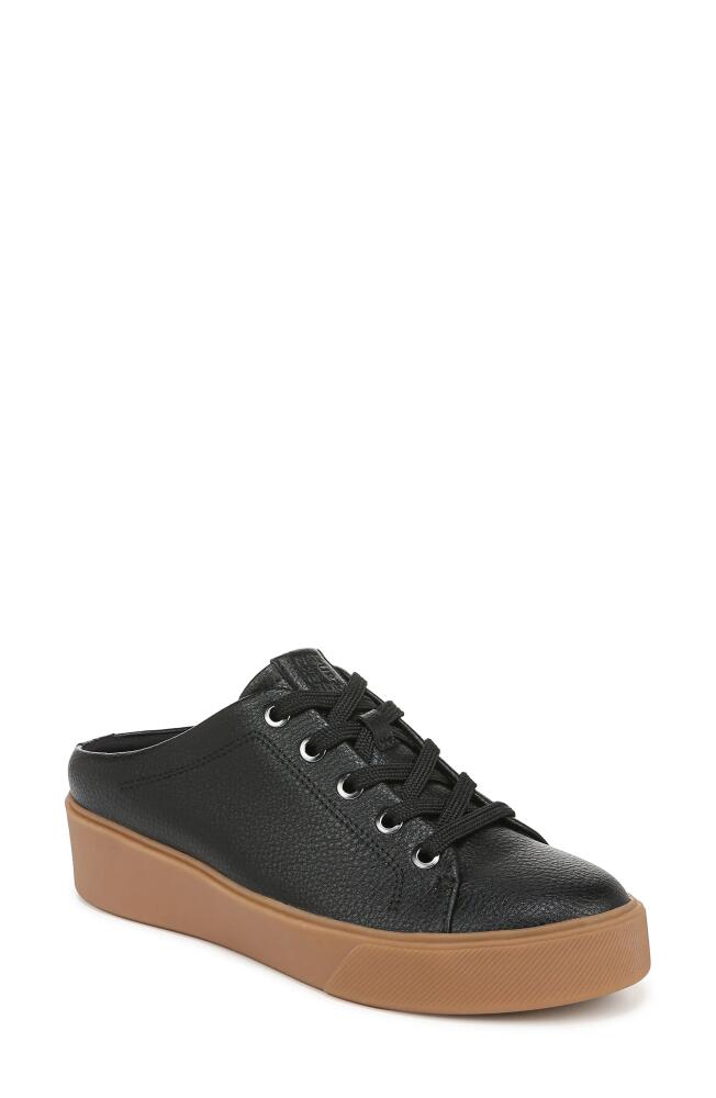 Naturalizer Morrison Mule Sneaker in Black Leather Cover