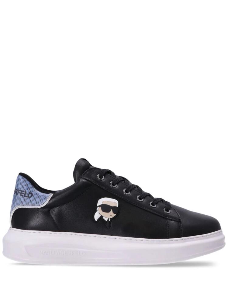 Karl Lagerfeld Kapri leather sneakers - Black Cover