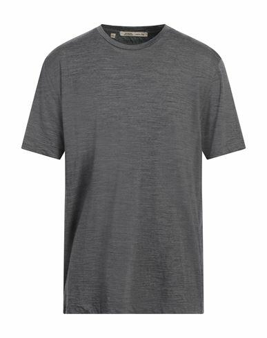 Maurizio Baldassari Man T-shirt Grey Virgin Wool Cover