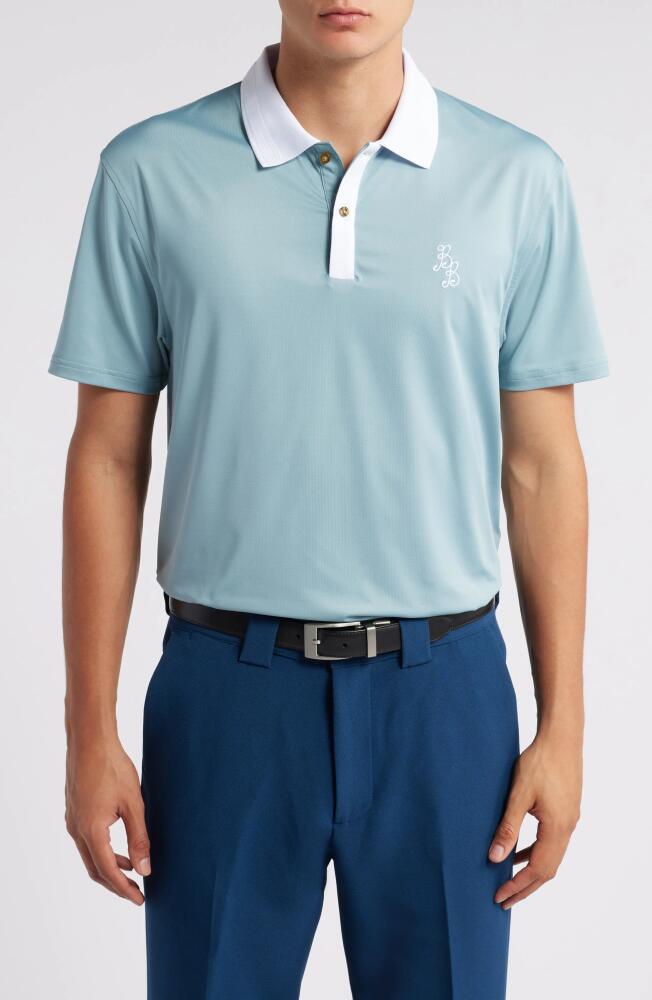 BOGEY BOYS Essential Athletic Polo in Bogey Blue Cover