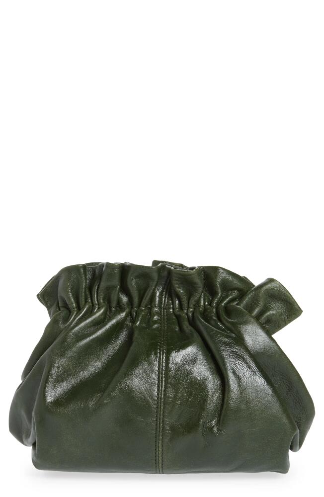 Loeffler Randall Willa Mini Cinch Clutch in Forest Green Cover