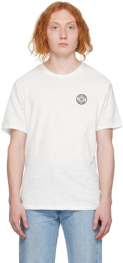 rag & bone White Varsity Dagger T-Shirt Cover