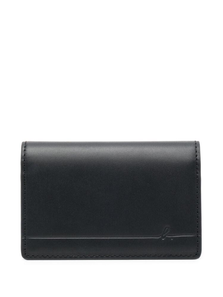 agnès b. leather wallet - Grey Cover