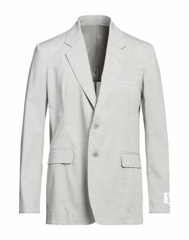 Études Man Blazer Light grey Wool, Polyamide, Viscose, Elastane Cover