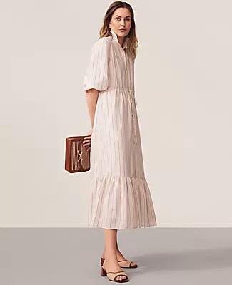 Ann Taylor Petite Weekend Flare Midi Dress Cover