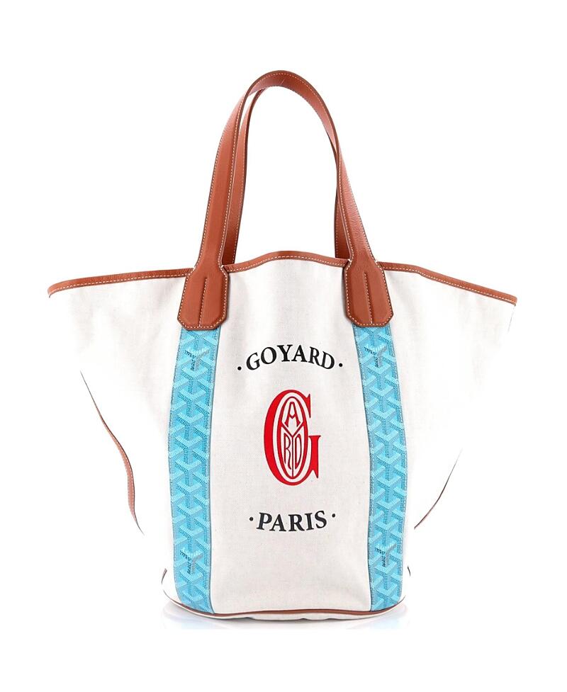 Pre-Owned Goyard Belharra Reversible Tote Coated Canvas Cover