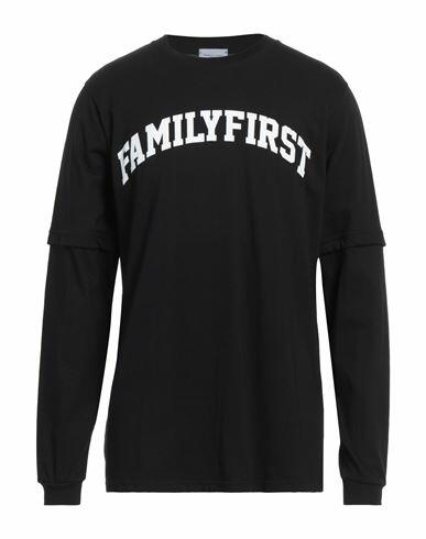 Family First Milano Man T-shirt Black Cotton Cover