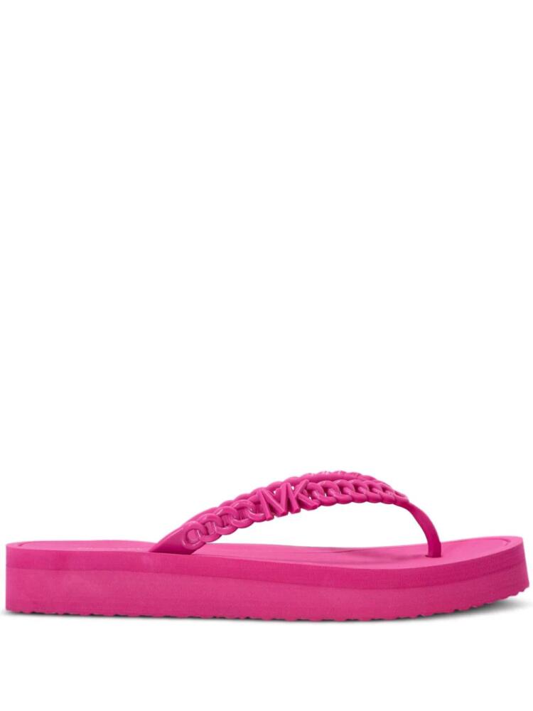 Michael Kors Zaza flatform flip flops - Pink Cover