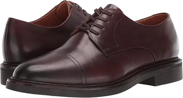 Polo Ralph Lauren Asher Cap Toe (Polo Brown Calf Leather) Men's Shoes Cover