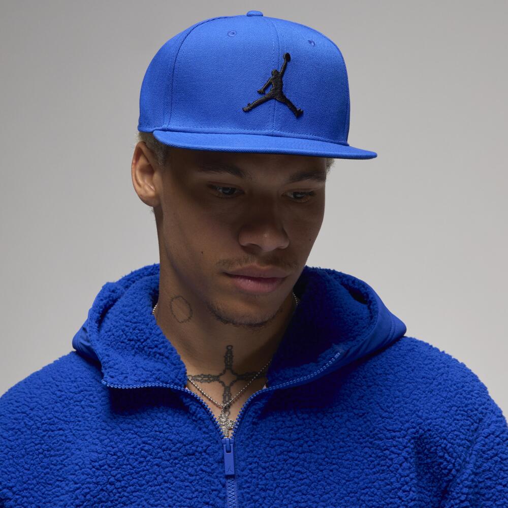 Jordan Jumpman Pro Adjustable Cap in Blue Cover