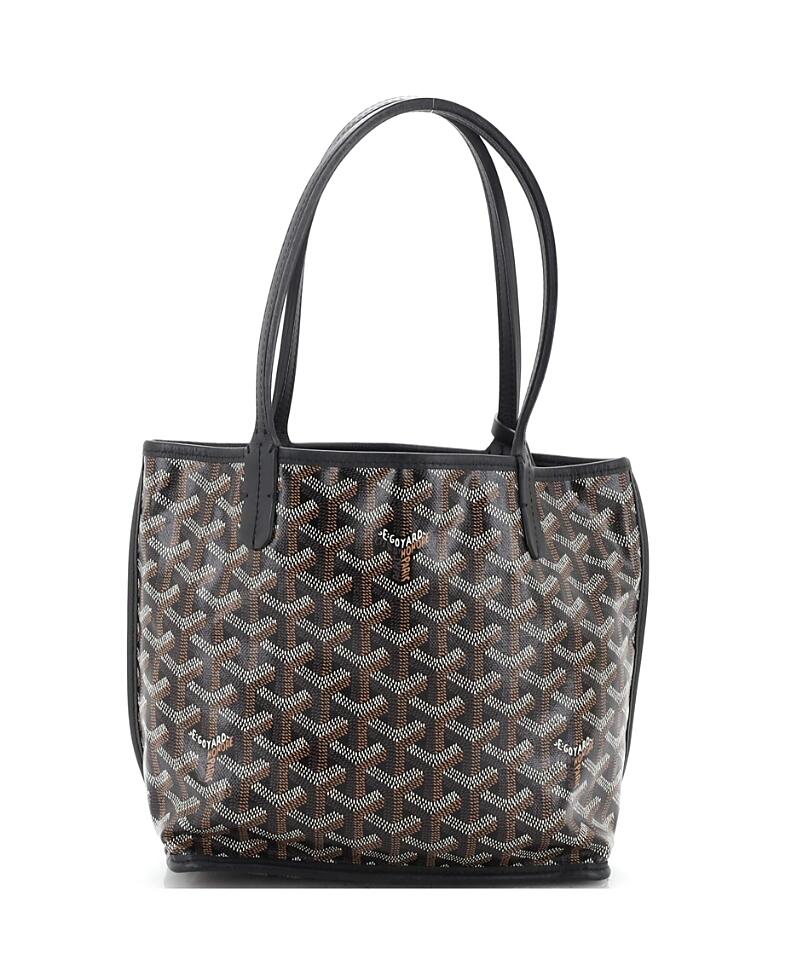 Pre-Owned Goyard Mini Anjou Reversible Tote Coated Canvas Cover